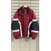 Jacket Windbreaker Vintage Merah Marun Hitam